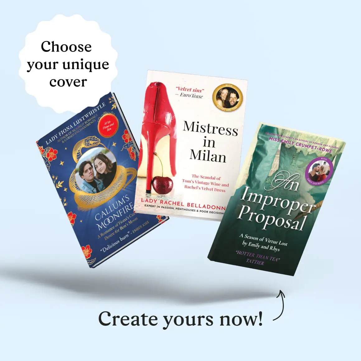 the three genres of books with covers