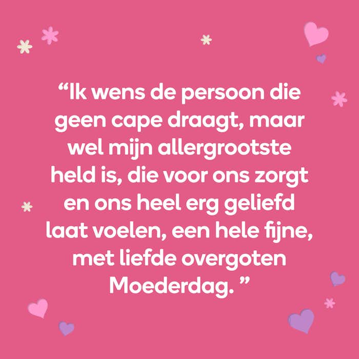 Moederdagbericht