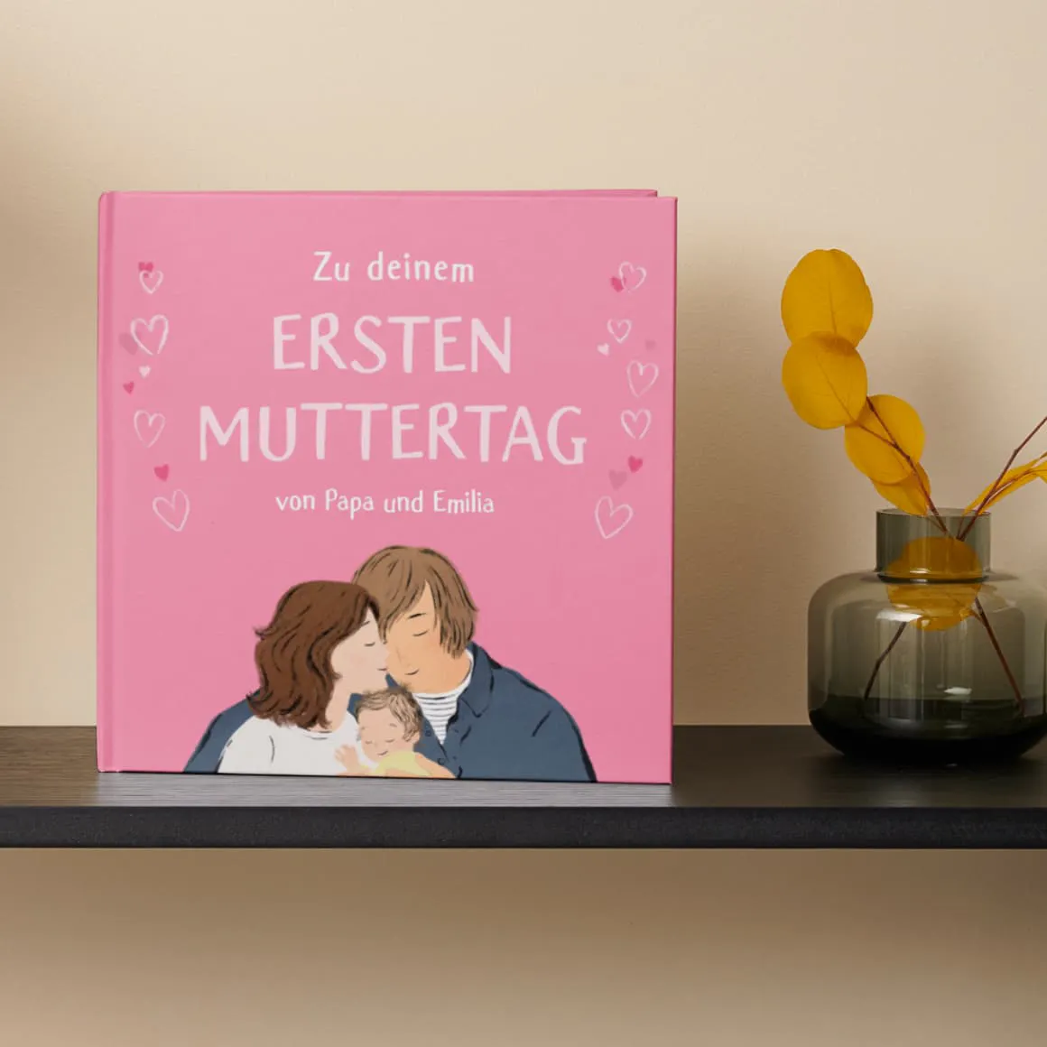 Personalisierter Bucheinband