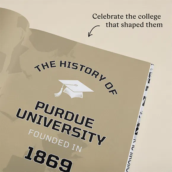 A gif showing the inside spreads of the personalised book