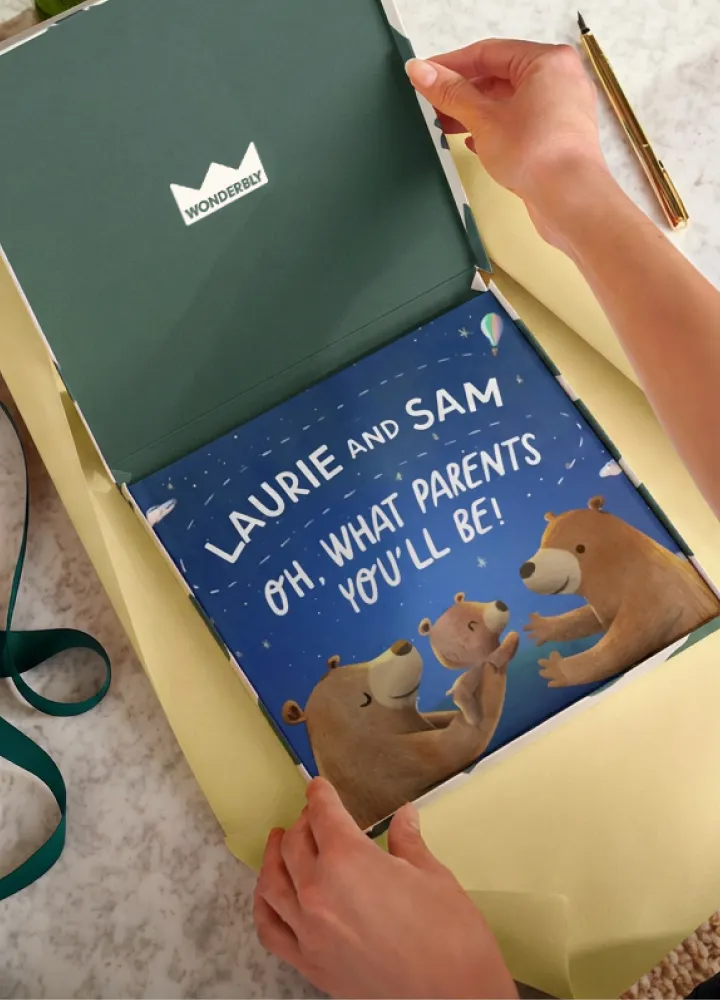oh what parents book in giftbox