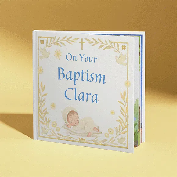 gif of cover and inside personalised page
