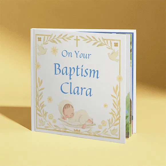 gif of cover and inside personalised page