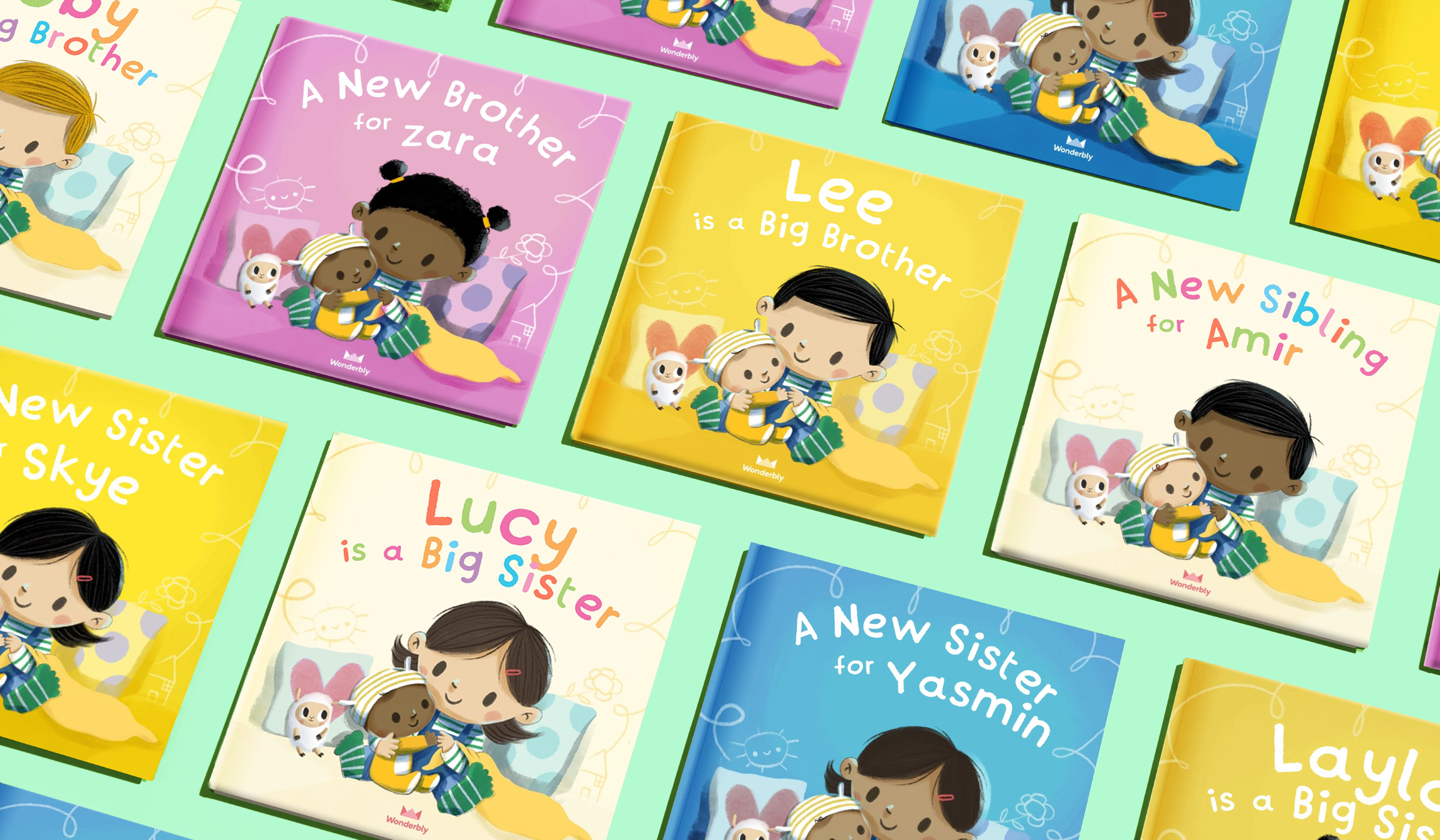 A New Sibling For You Personalized Children’s Book Wonderbly