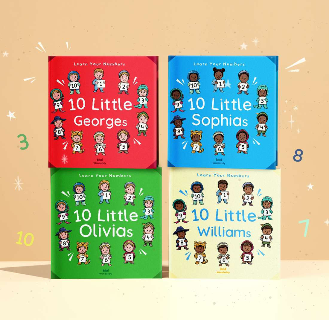 Personalized counting book