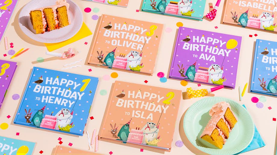 1st Birthday Personalised Childrens Books Unique To Every Etsy