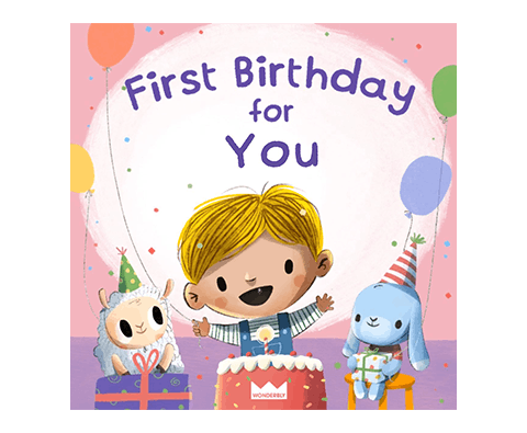 First Birthday For You Personalise Your Baby's Book, 54% OFF