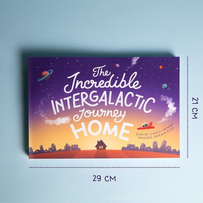 The Journey Home - Product Specification about the sizing of the book