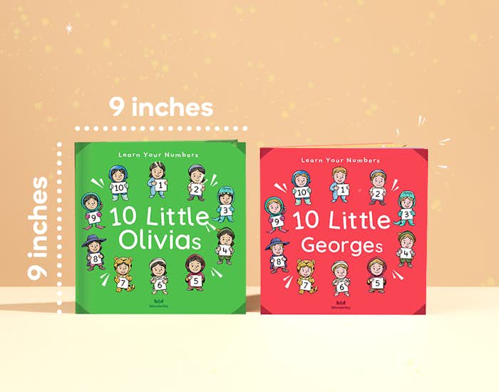 Dimensions of 10 Little Yous