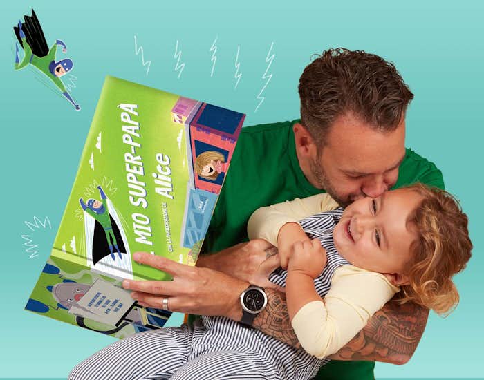 Libro da colorare per super papà: Quaderno da colorare per adulti - regalo  ideale per il papà
