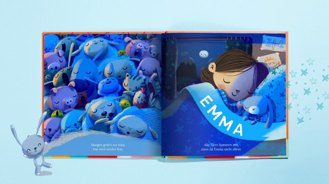 Auf in die Kita | Personalisiertes Buch Kindergarten | Wonderbly