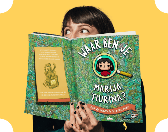 Marija Tiurina, illustrator van de boeken "Waar ben je?"