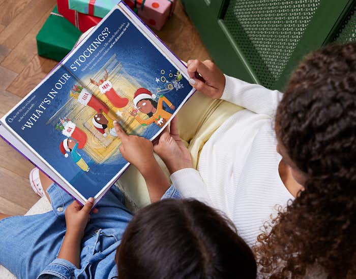 Image of children reading their book