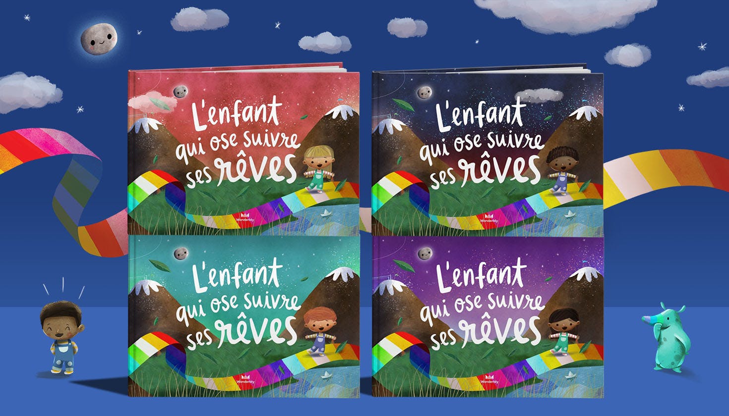 L'enfant qui ose suivre ses rêves, Livre personnalisé