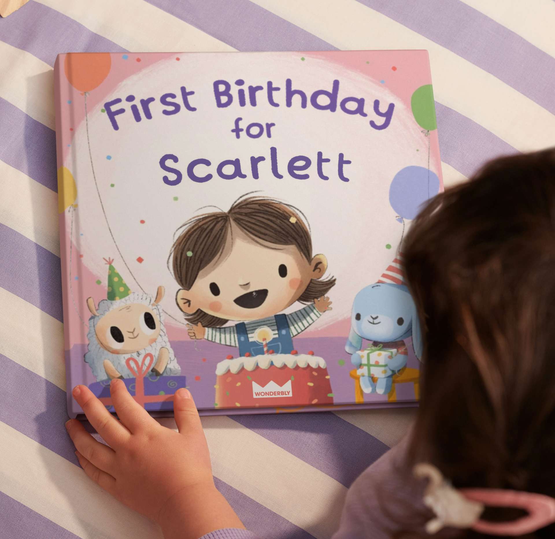 example of first birthday book