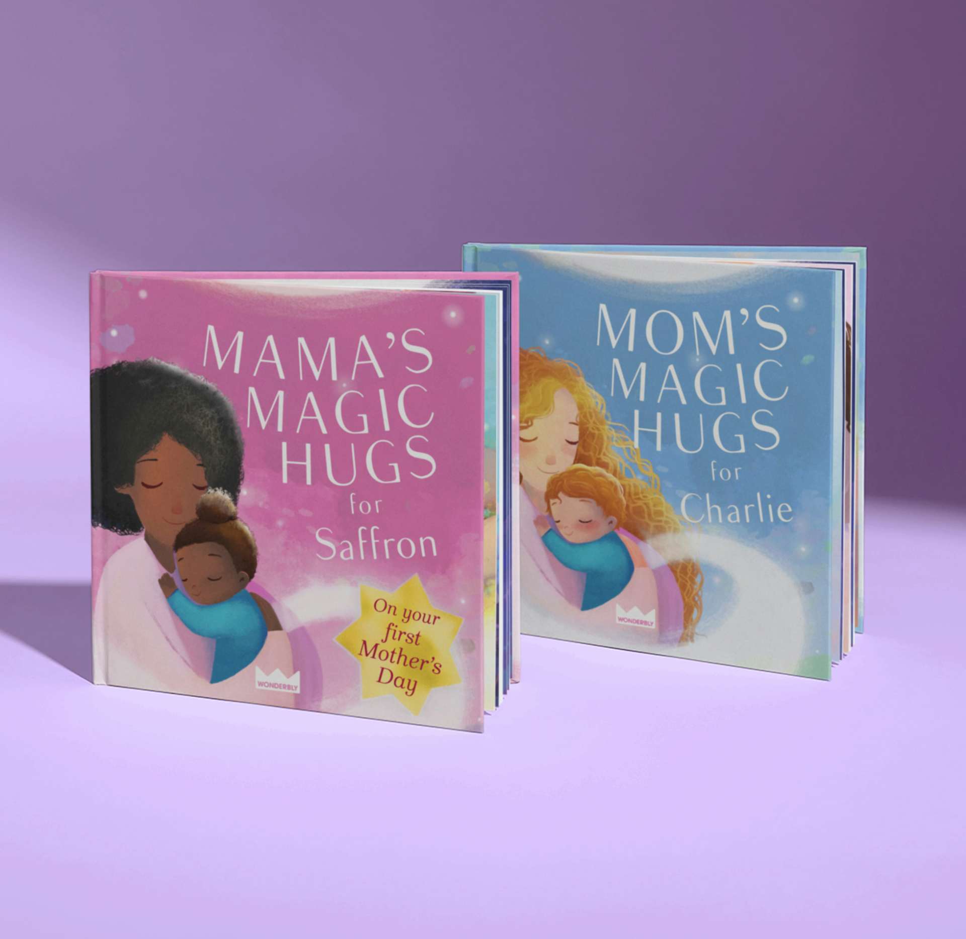 mommy's magic hugs book with different colours and special edition cover