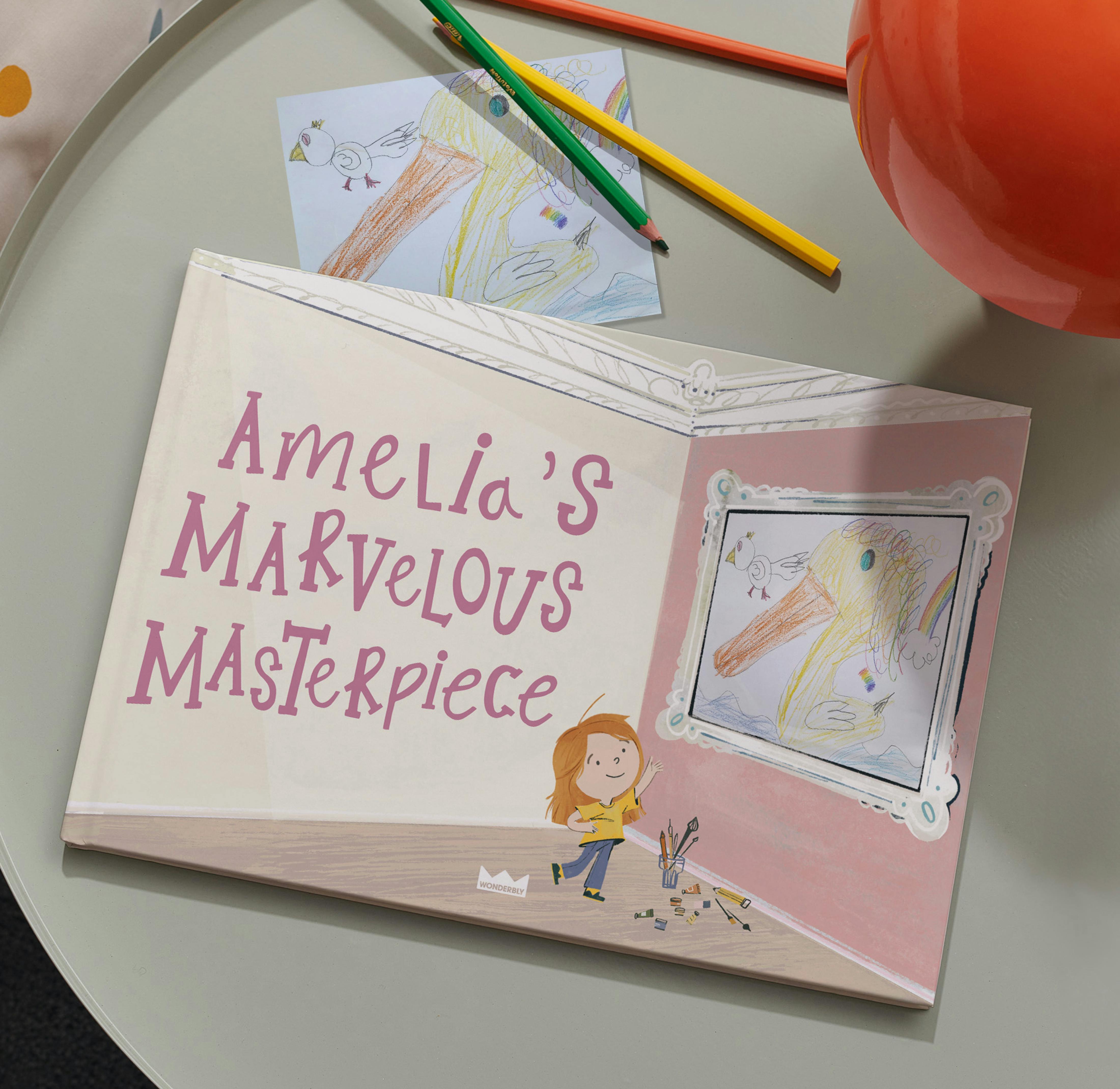 A personalised cover of Your Marvellous Masterpiece.