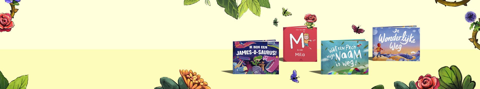 Een aantal bestsellers van Wonderbly