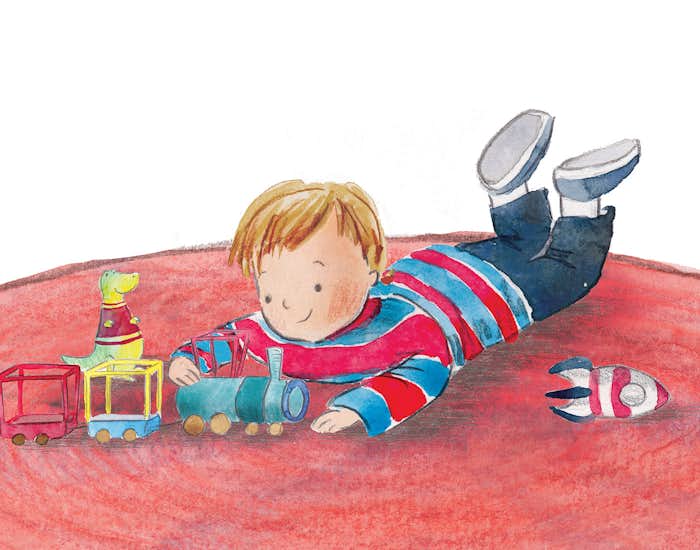 Illustrations in You Love Grandpa This Much