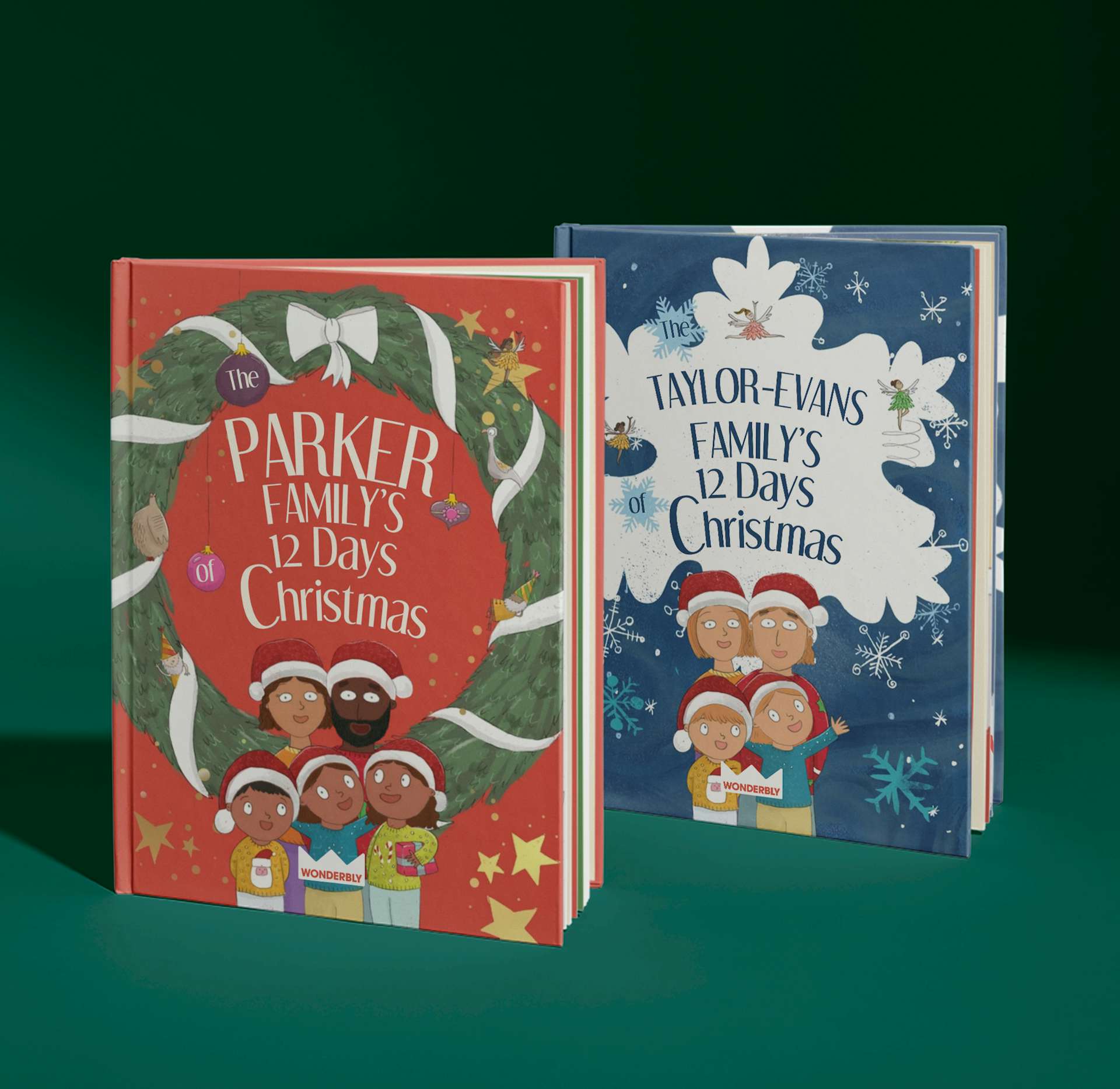 Two covers of 12 Days of Christmas