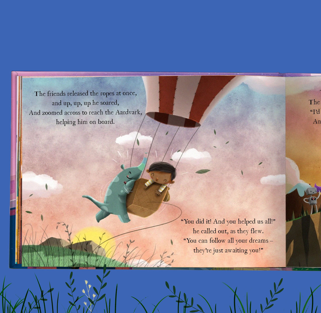 The Little Boy/Girl Who Dared to Dream Children's Book Wonderbly