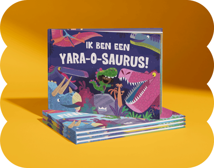 Gepersonaliseerd dinosaurusboek
