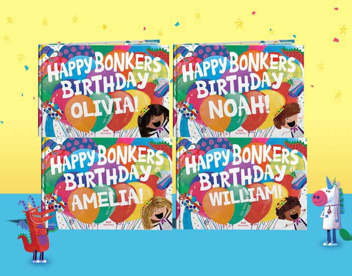 Happy Bonkers Birthday book