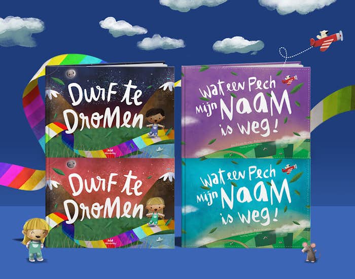 Durf te dromen samen met Wat een pech, mijn naam is weg!