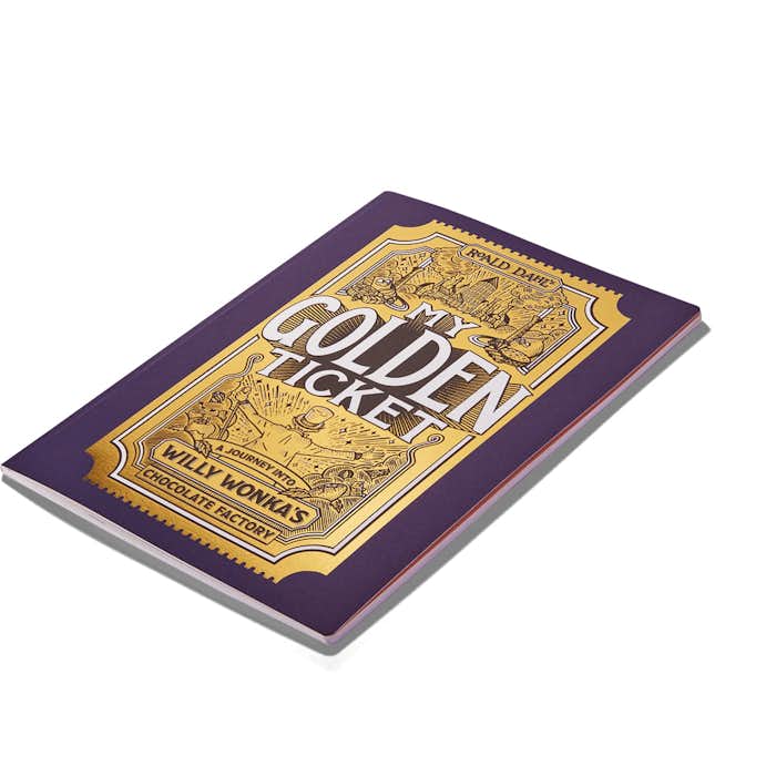 My Golden Ticket Book, Personalised Willy Wonka Book