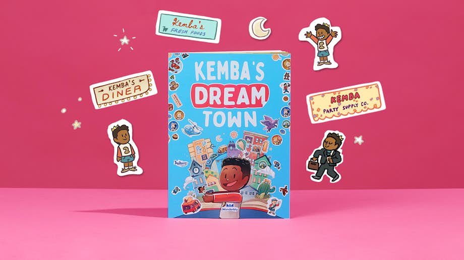 My Dream Town Sticker Book For Kids Wonderbly My Dream Town Sticker Book For Kids Wonderbly