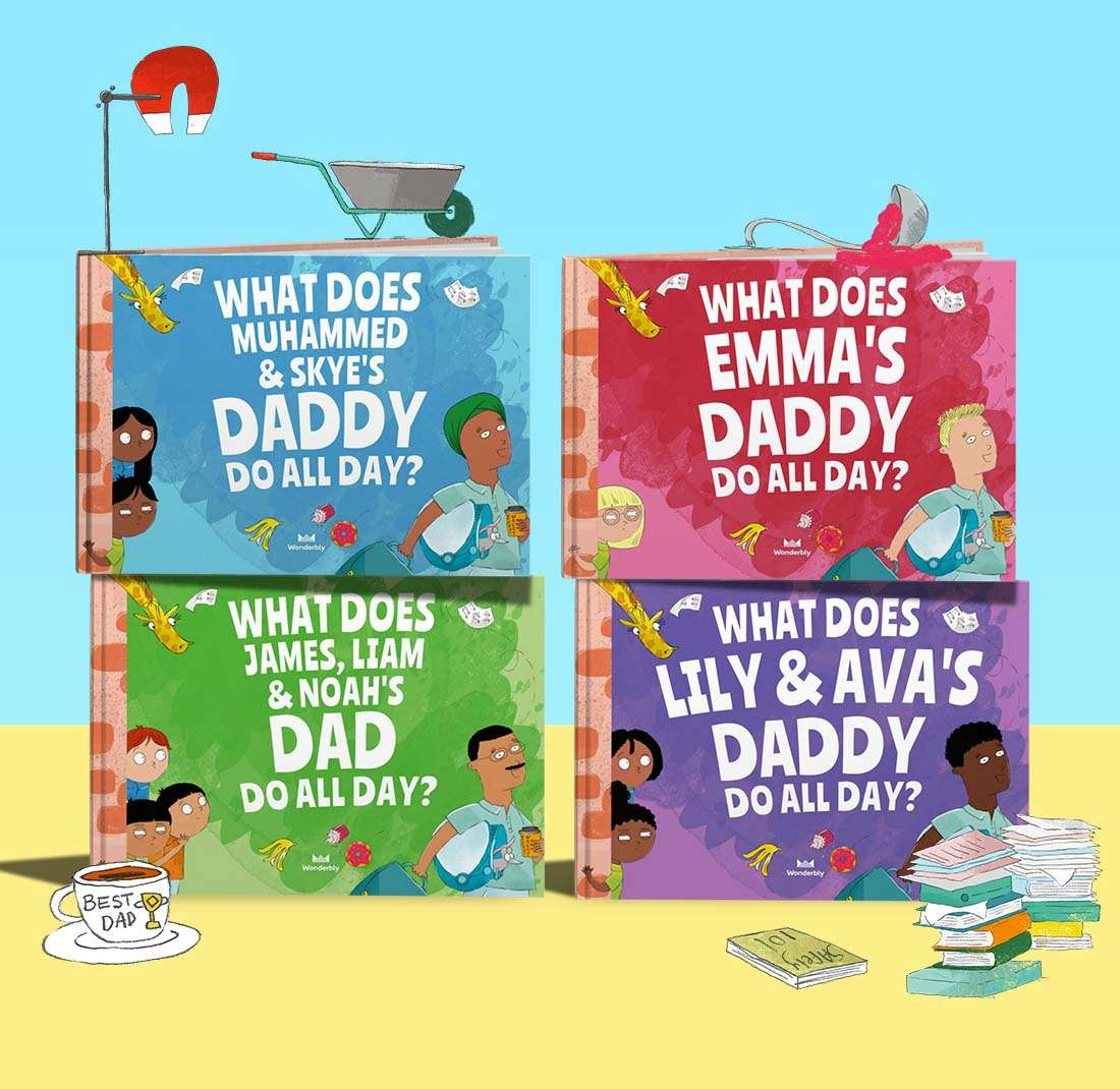 What Does Daddy Do All Day Cover options
