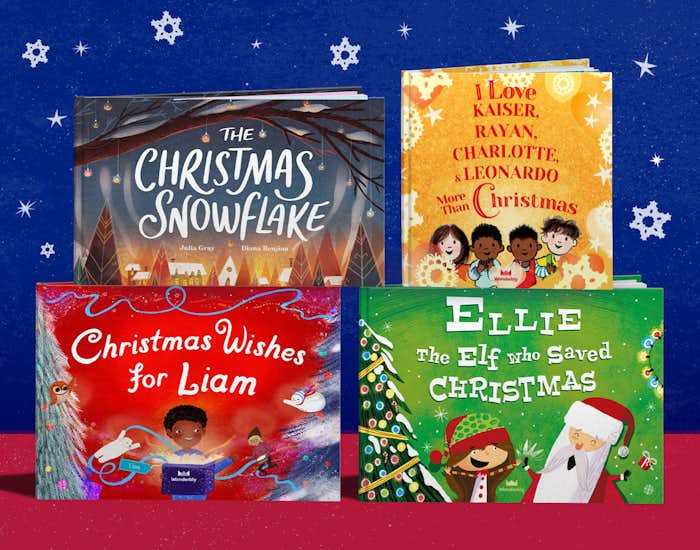 Wonderbly's Christmas book collection