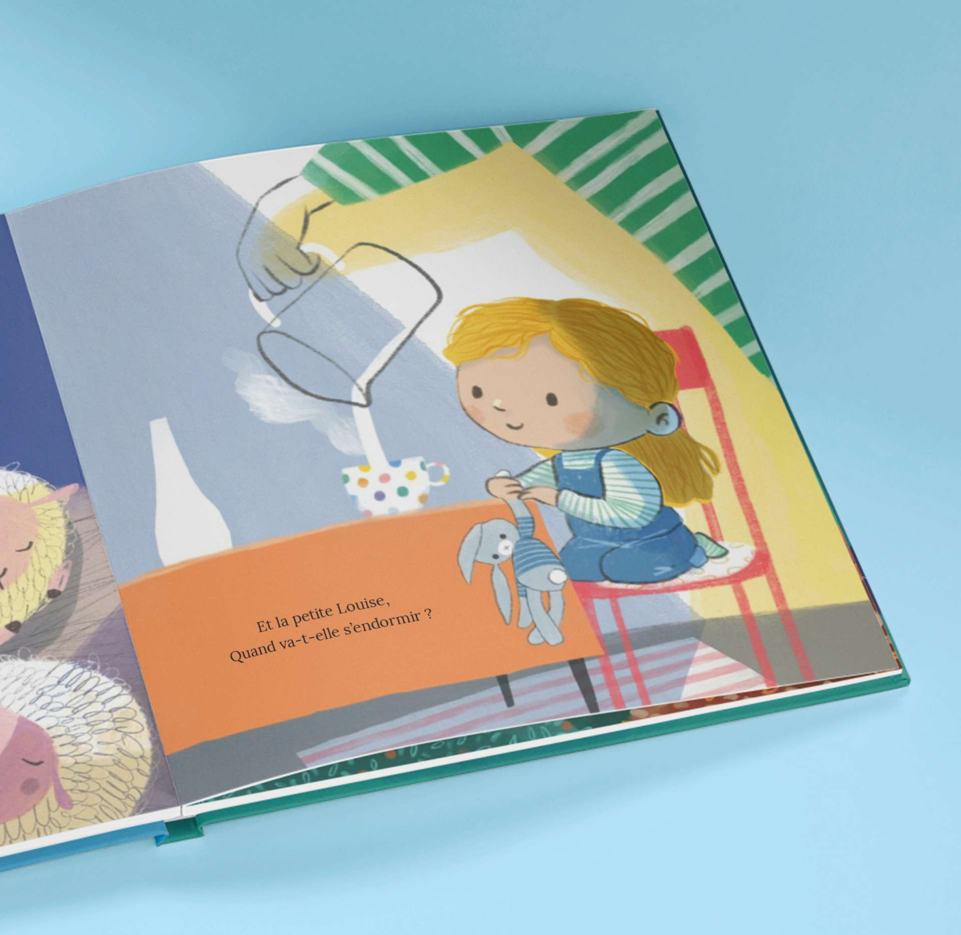 Une page intérieure du livre personnalisé