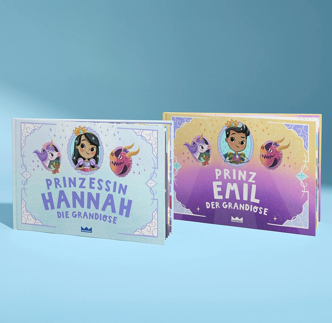two front covers of princess you book