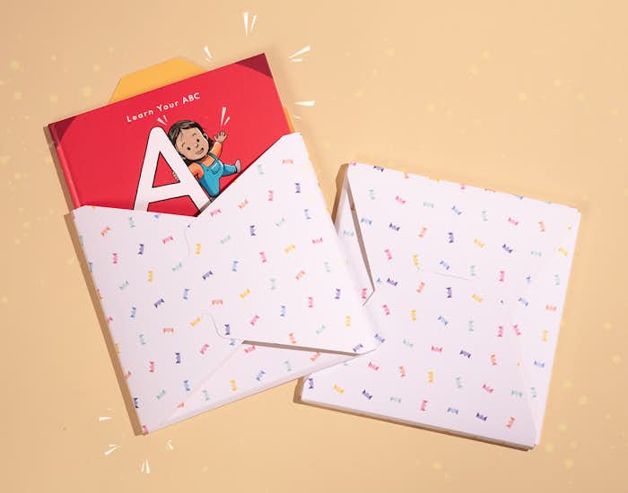ABC for You in Wonderbly's own gift wrap
