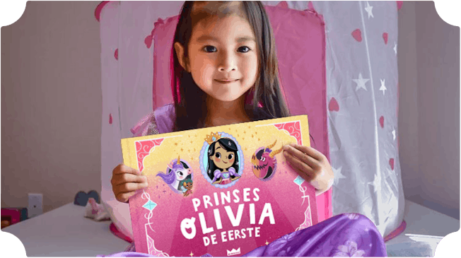 meisje met het prinsessenboek