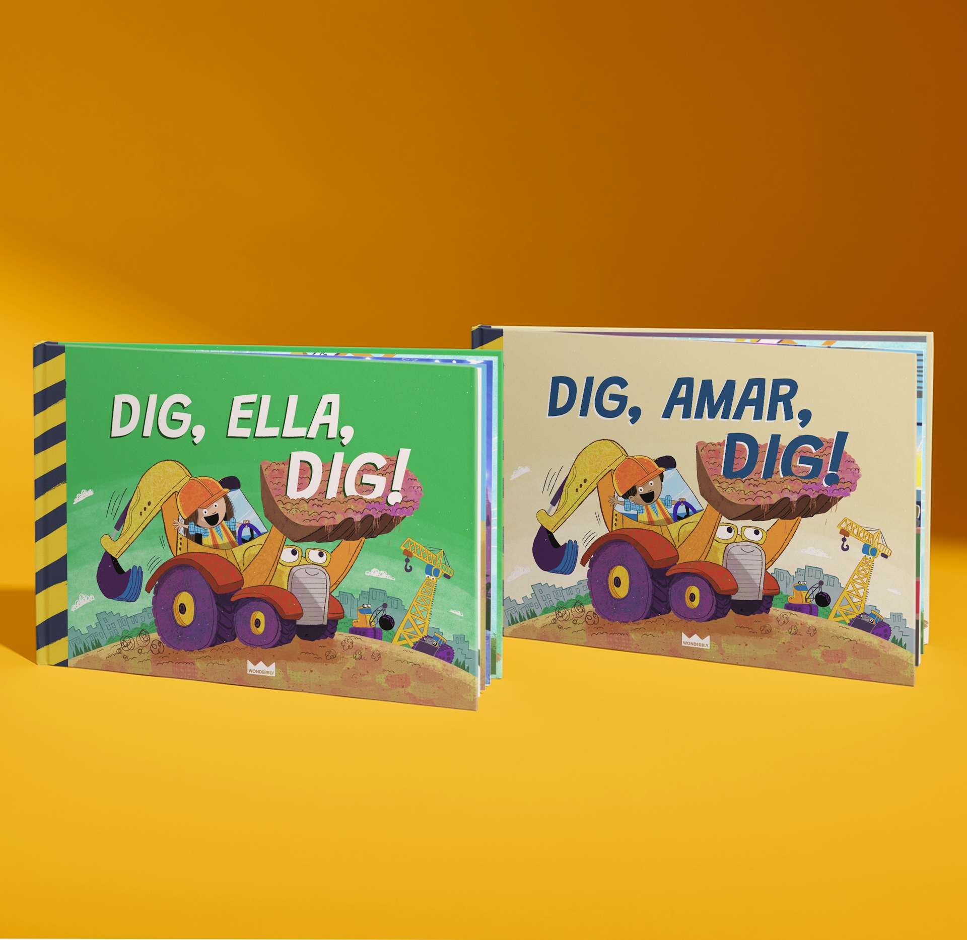 two examples of dig dig book