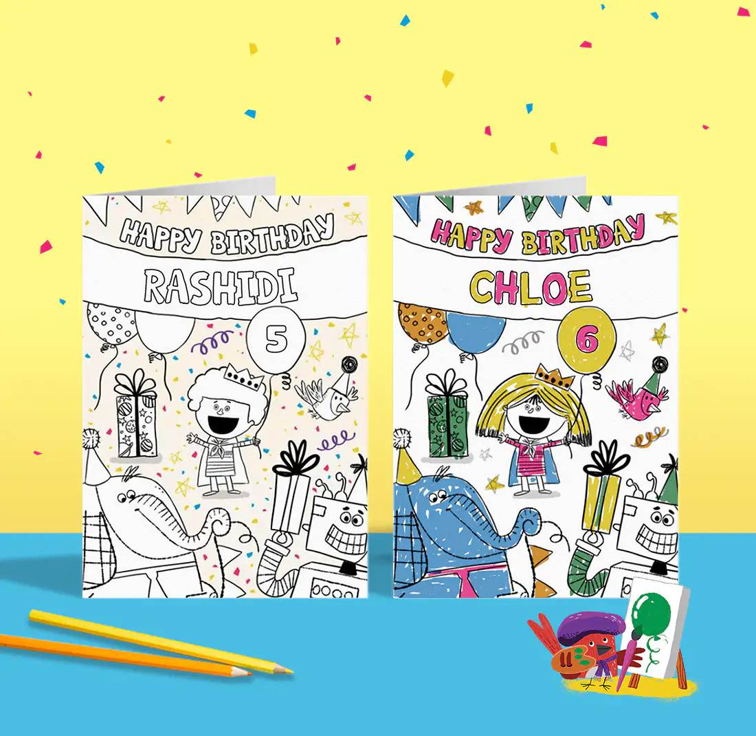 Free Personalised Birthday Card | Print At Home | Wonderbly Free Personalised Birthday Card | Print At Home | Wonderbly