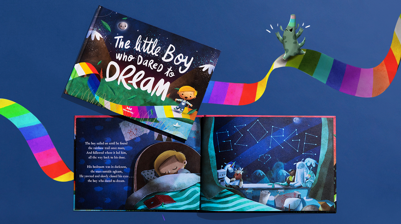 The Little Boy/Girl Who Dared to Dream Children's Book Wonderbly