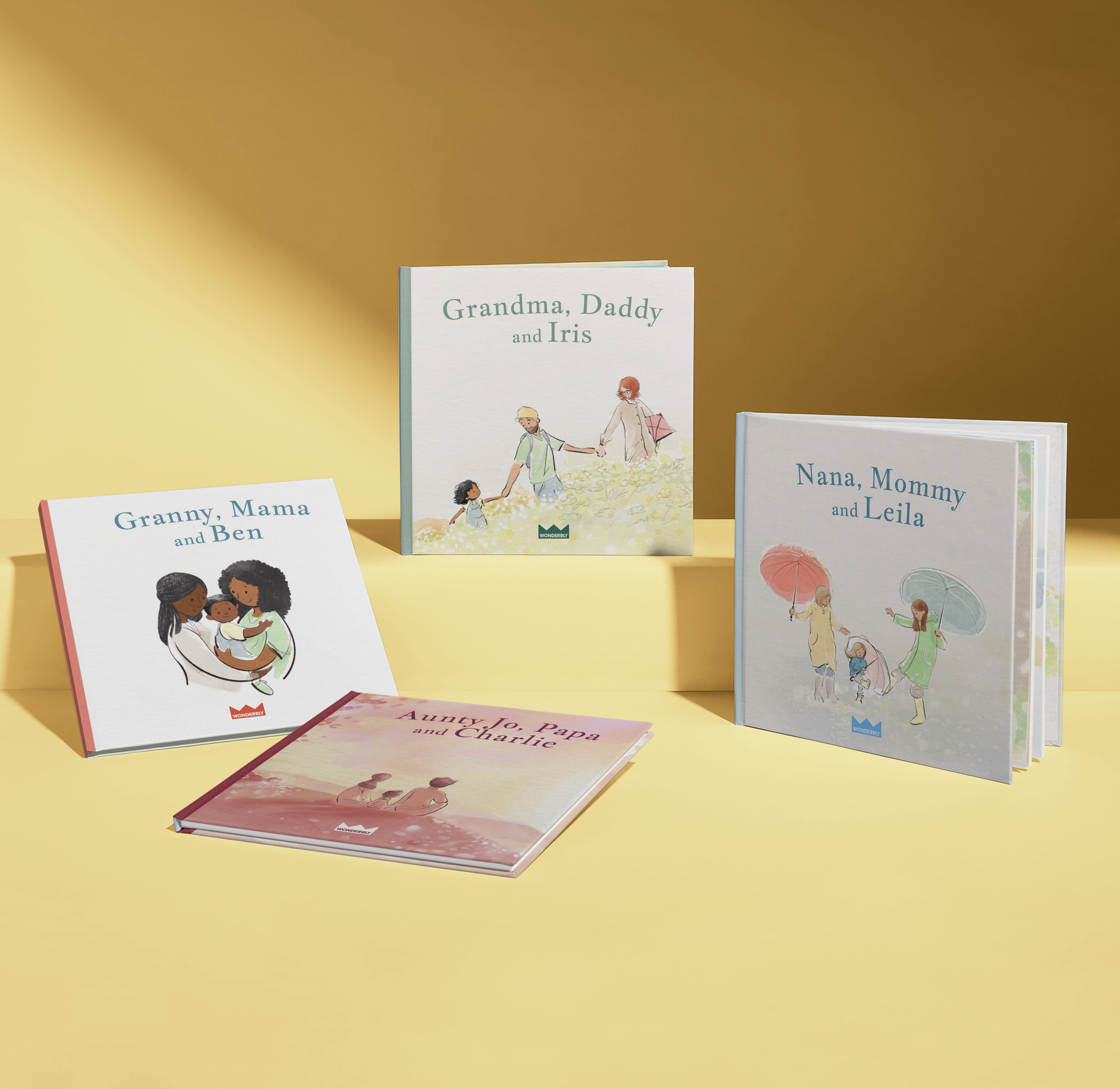 A personalized multi-generational keepsake book