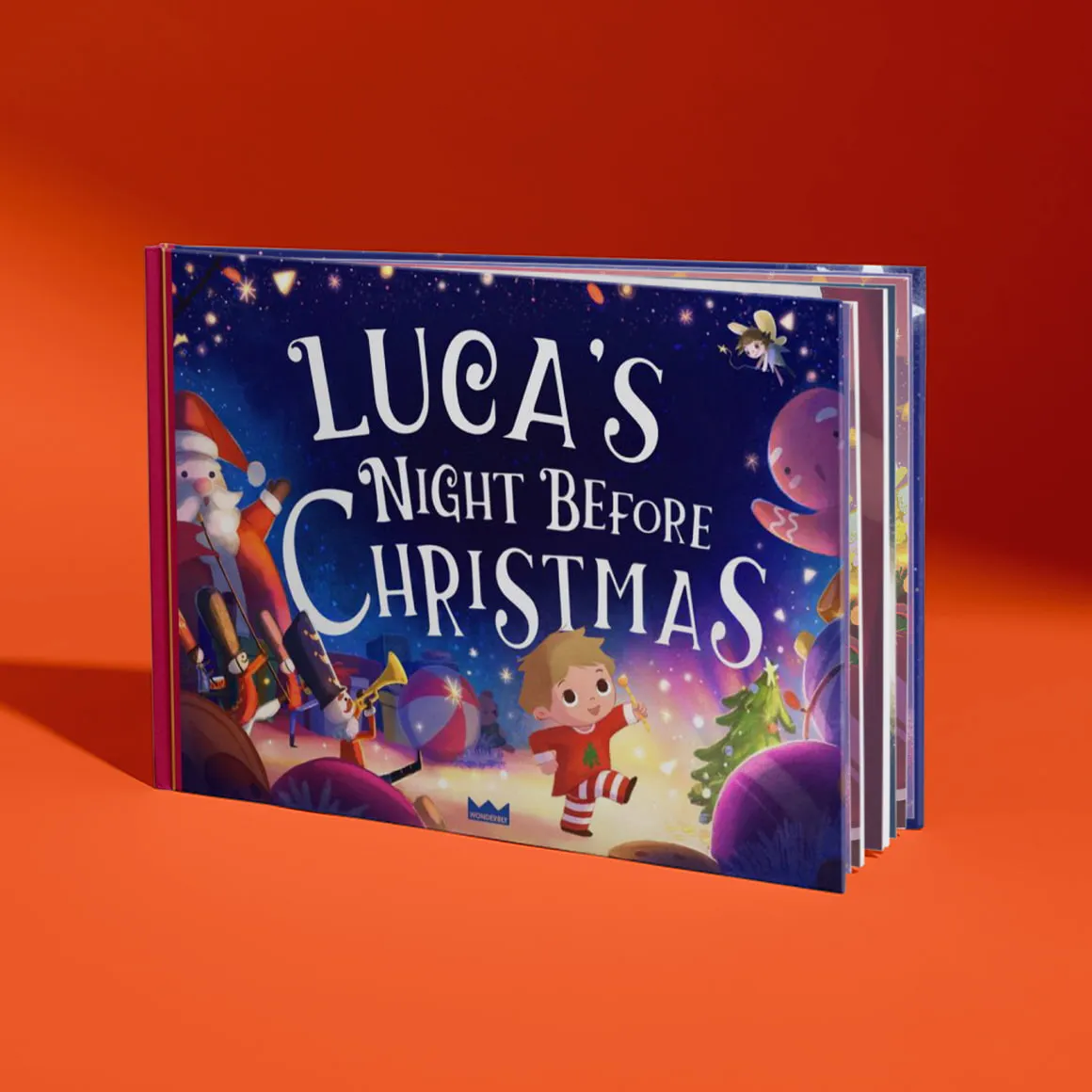 Personalised book cover