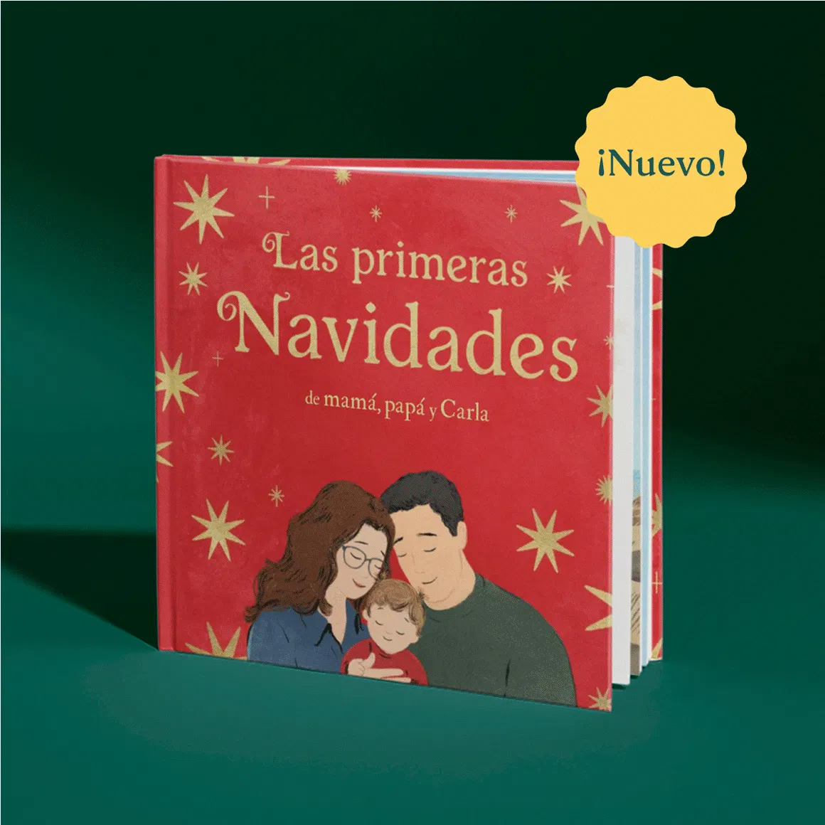 GIF de distintas portadas - Las primeras Navidades a tu lado