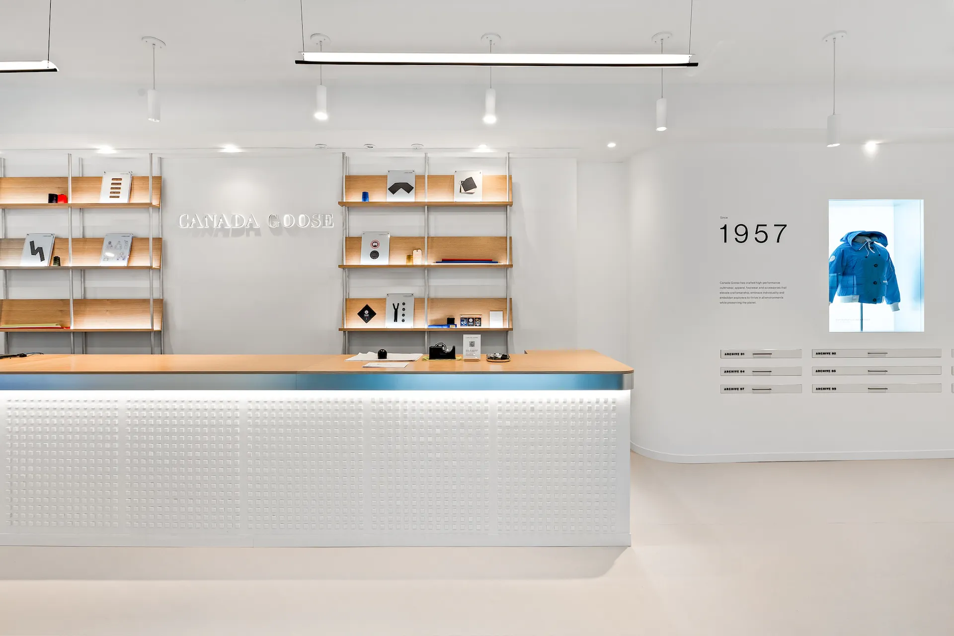 Canada Goose Bloomingdale pop-up