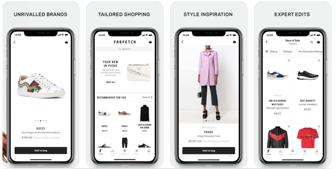 farfetch AI functionality