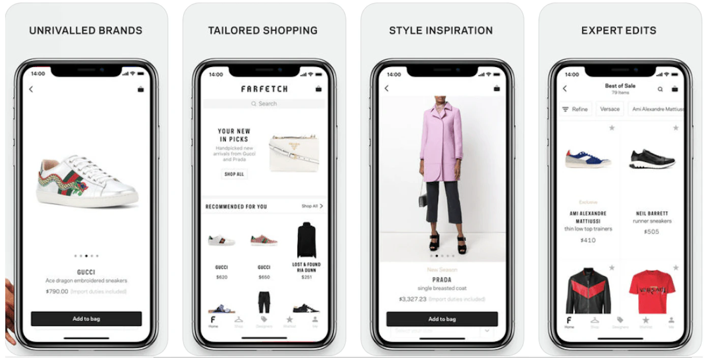 farfetch AI functionality