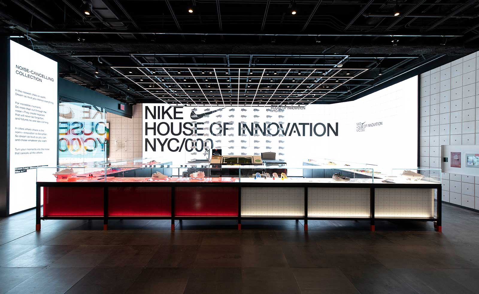 Nike’s “House of Innovation” flagship store on Fifth Avenue, New York