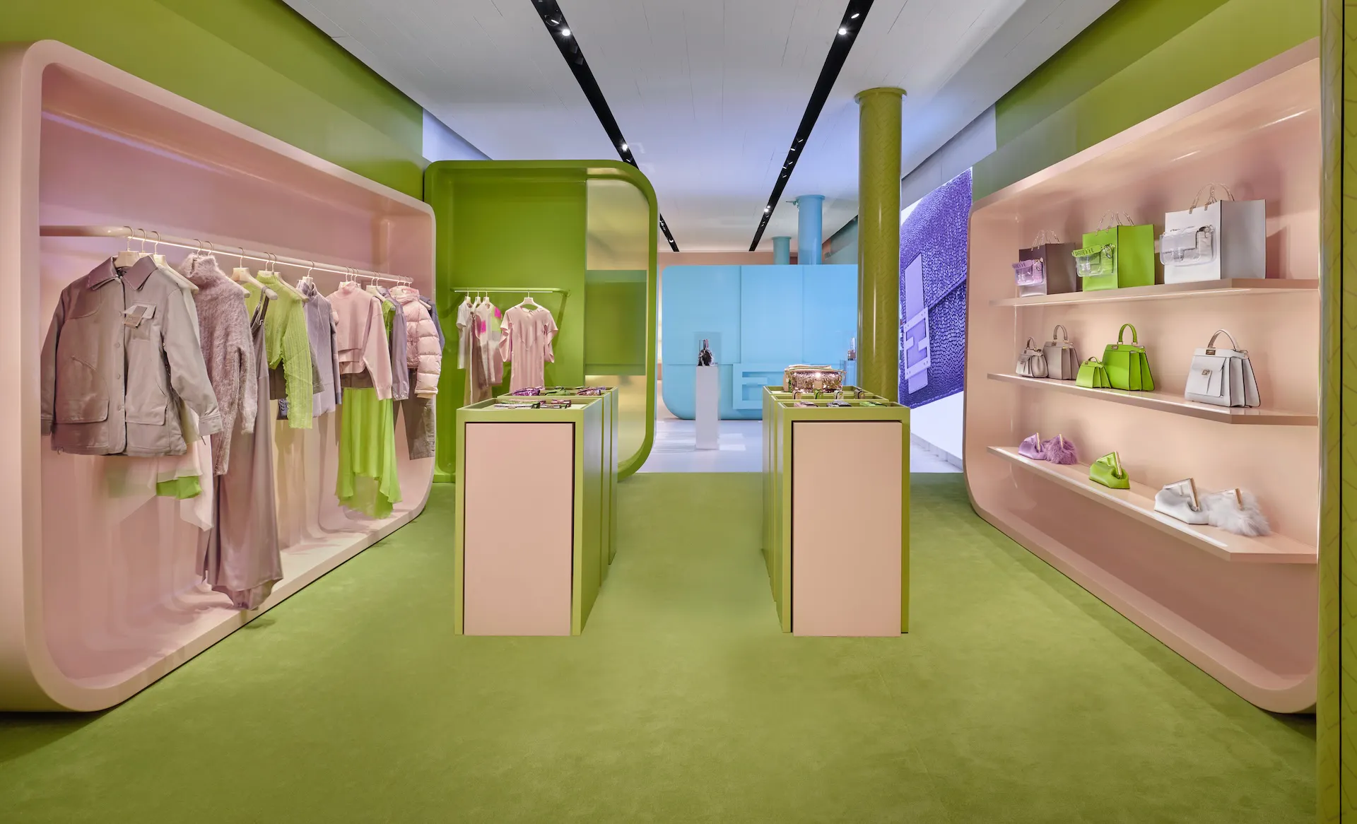 Fendi Baguette 25th SoHo install
