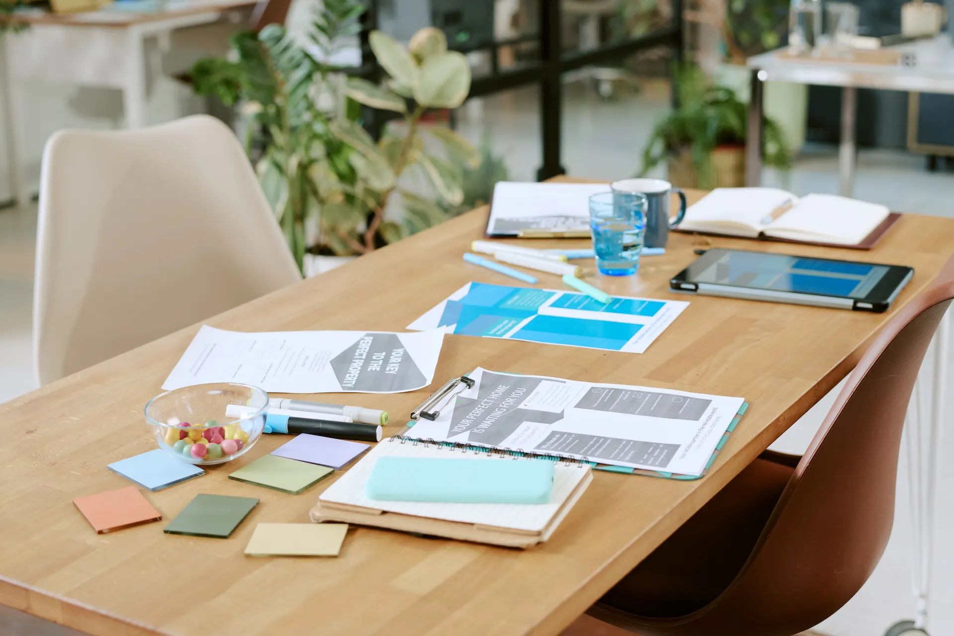 a thorough creative event preparation starts with a messy table