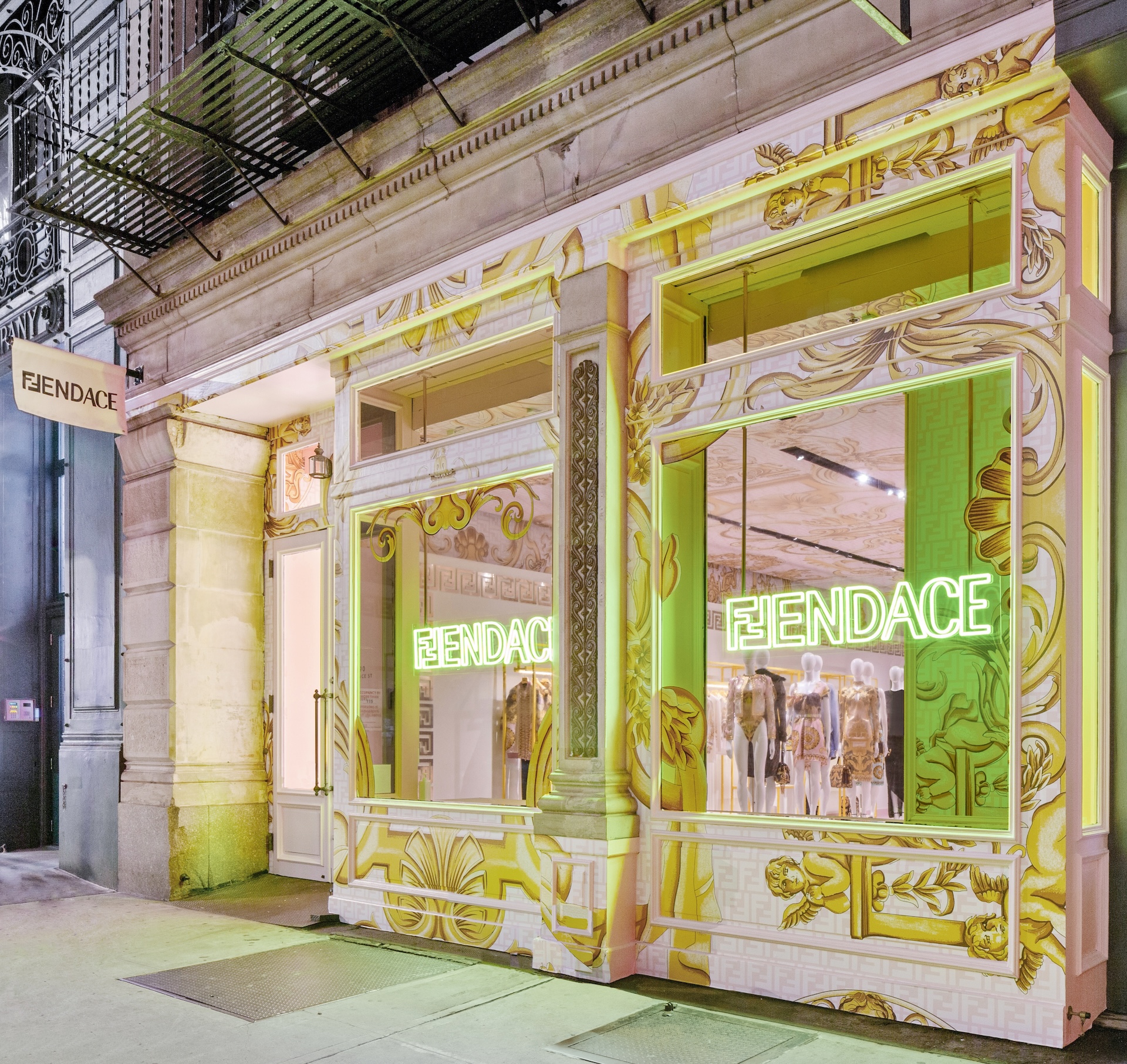 Fendi x Versace "Fendace" popup
