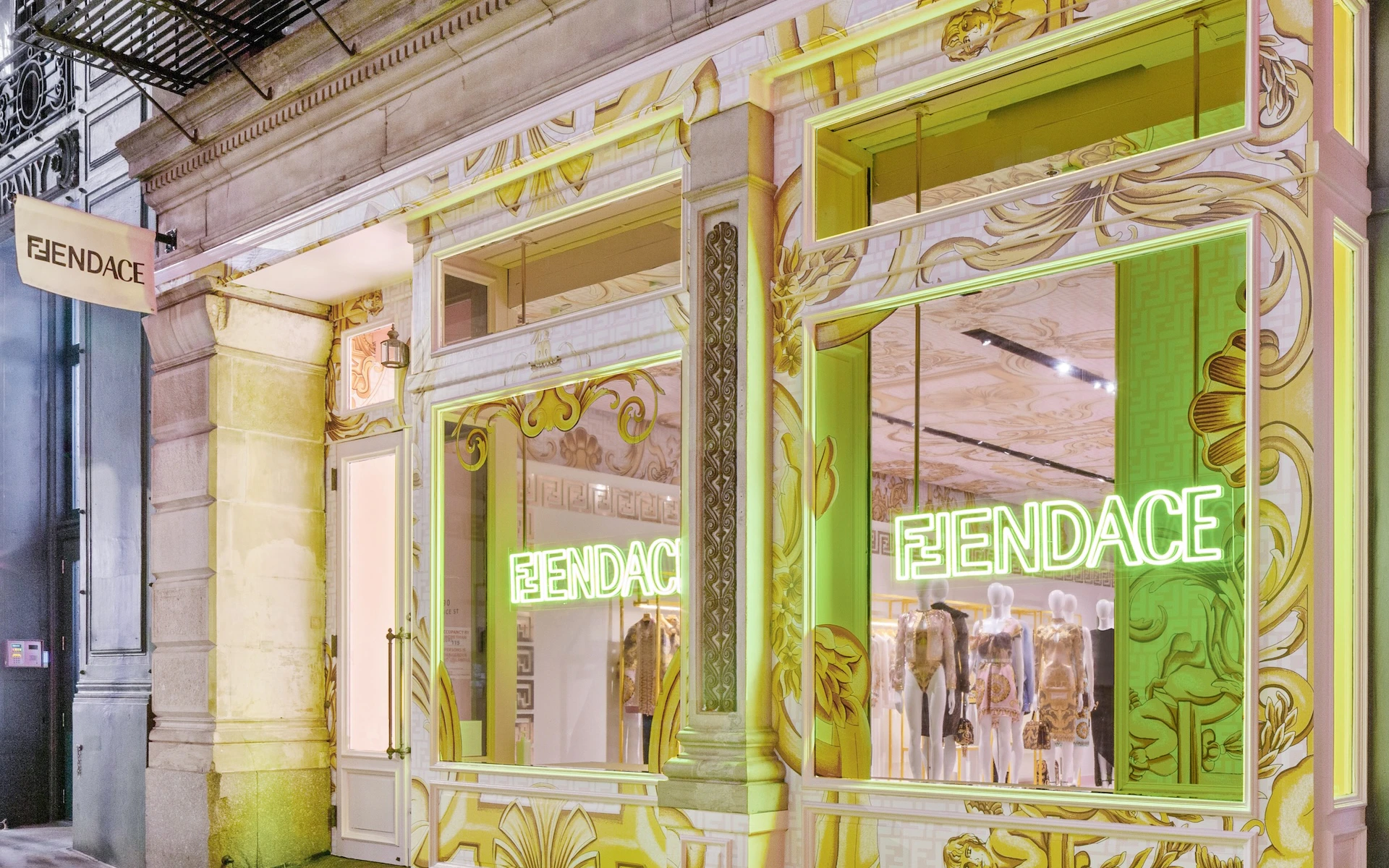 Fendi x Versace "Fendace" popup